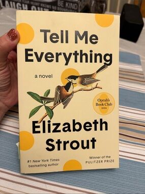Tell Me Everything by Elizabeth Strout - Yellow Cover